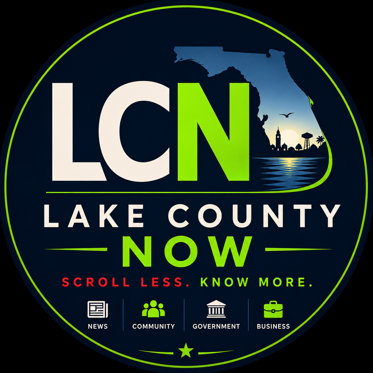 Lake County Now logo